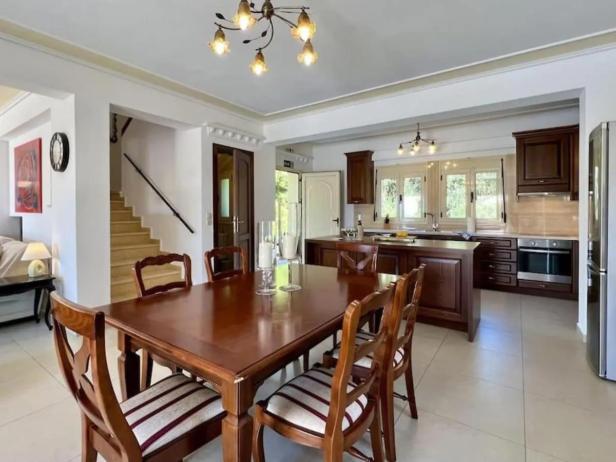 3 Bedroom Villa, Private Pool, Sea Views, Kefalonia Tzamarelata 0*,  Řecko